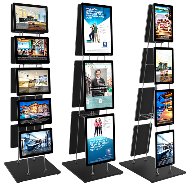 VM MobileStand EasyClip als Paket inkl. Displays